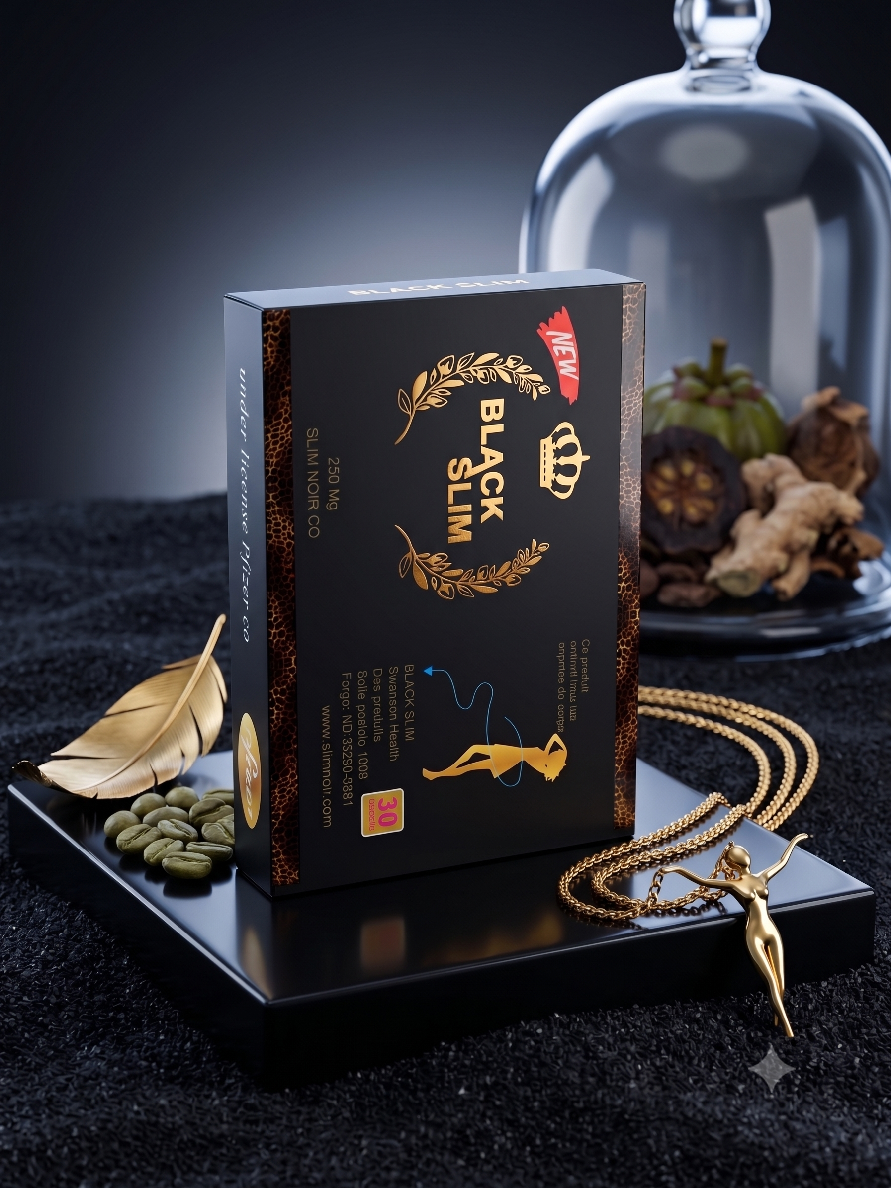 BlackSlim قرص لاغری بلک اسلیم - تصویر 1