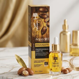روغن آرگان مو لایتنس مدل Lightness Professional Hair Oil