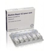آمپول بیوتین بایر فرانسه اصل (توقف سریع ریزش مو، افزایش رشد مجدد، تقویت ناخن و سلامت پوست - بسته ۶ عددی ۱ میلی‌لیتری) - تصویر 2