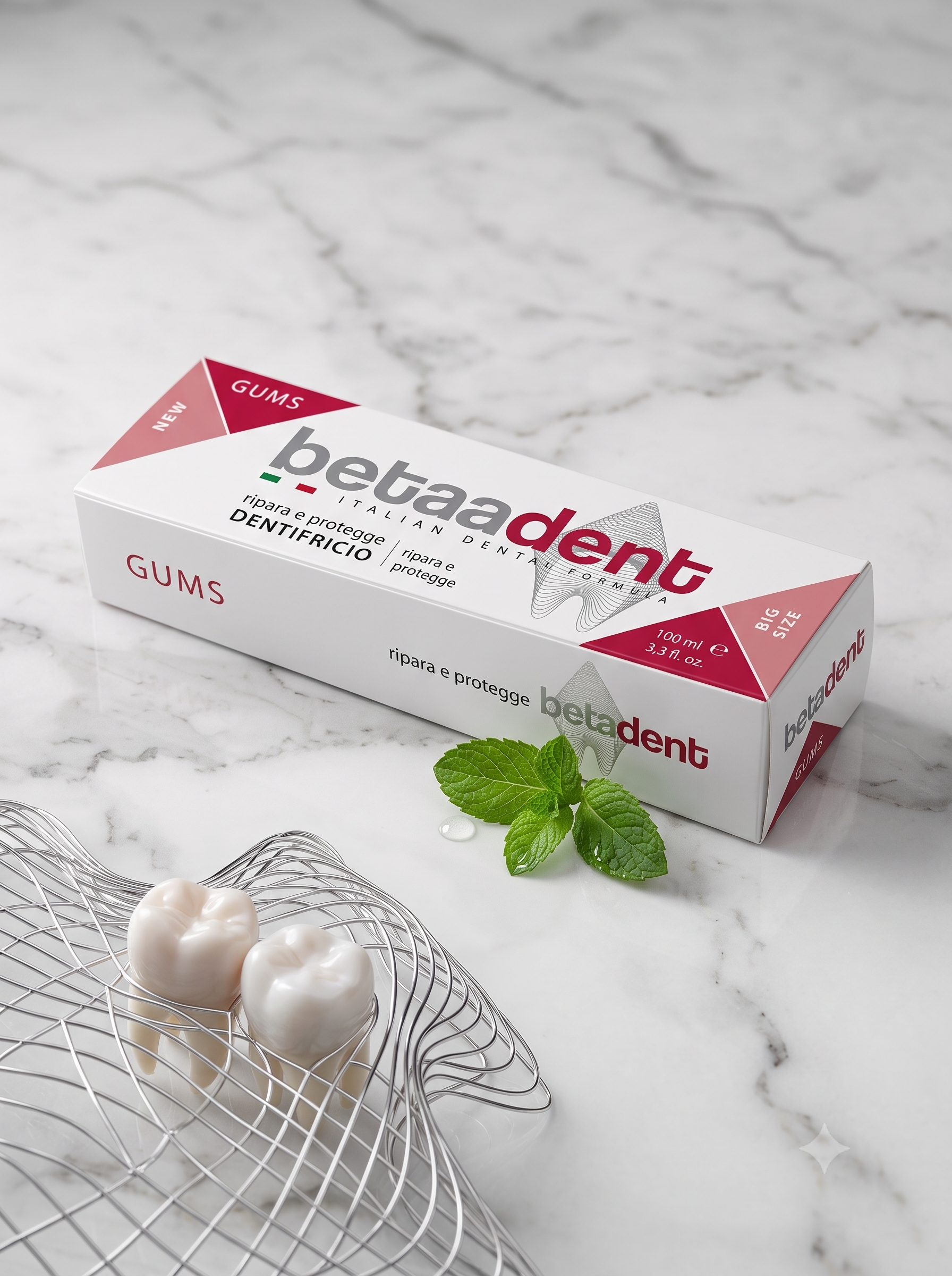 betaadent -2 خمیردندان بتادنت مدل Gums - تصویر 1