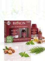 پک درمان کامل ریزش شدید مو بیوکسین مدل فورت Bioxcin Forte Care Kit شامل شامپو ۳۰۰ میل و سرم ضدریزش غلیظ (حاوی بایوکمپلکس B11 لیپوزومال، درمان ریزشهای ارثی و شدید، محرک رشد مجدد و پرپشتکننده) - تصویر 2