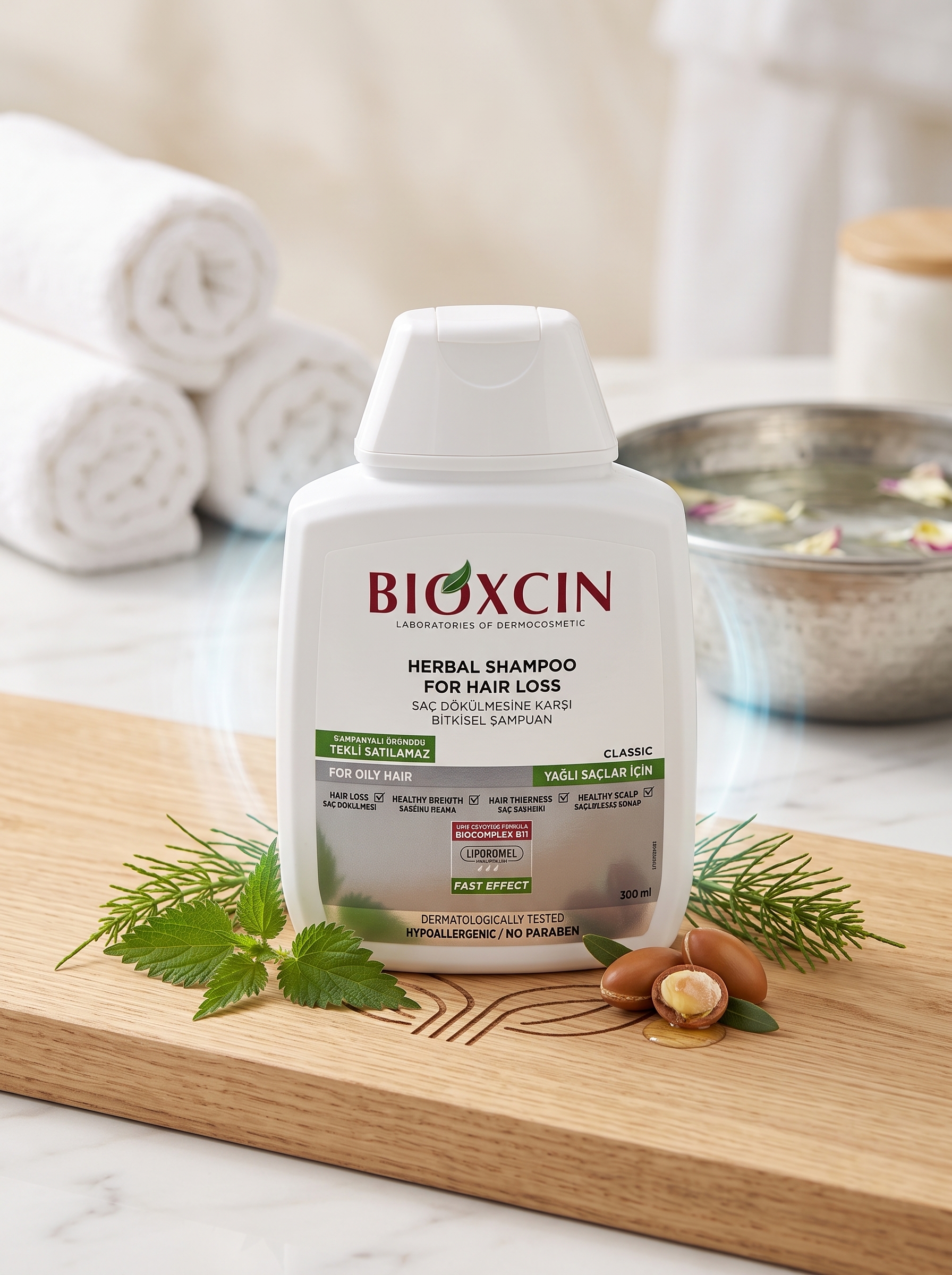 bioxintosi1 شامپو بیوکسین مدل کلاسیک مخصوص گیاهی موهای چرب ضد ریزش