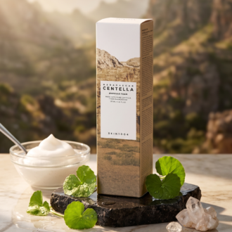 فوم شوینده صورت اسکین ۱۰۰۴ مدل Madagascar Centella Ampoule Foam (پاک‌سازی ملایم، تنظیم pH و تسکین‌دهنده)