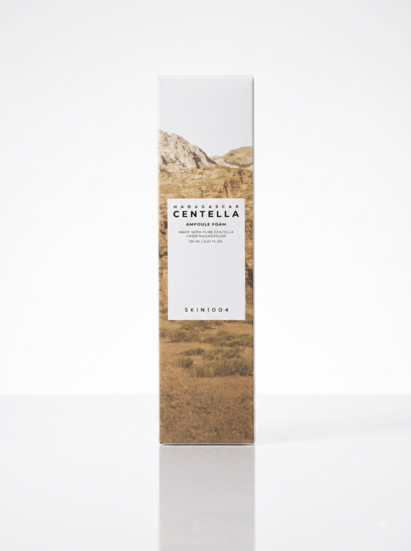 فوم شوینده صورت اسکین ۱۰۰۴ مدل Madagascar Centella Ampoule Foam حجم ۱۲۵ میل - تصویر 2