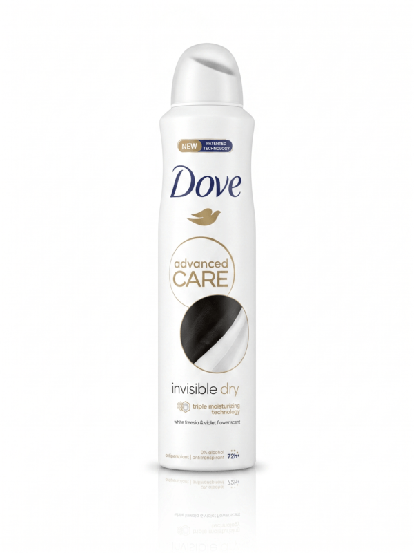 اسپری ضد تعریق زنانه داو مدل Advanced Care Invisible Dry حجم 250 میل (Dove) - تصویر 2