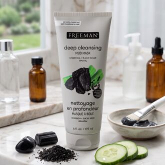 ماسک صورت لجنی زغال و شکر سیاه فریمن مدل Freeman Deep Cleansing