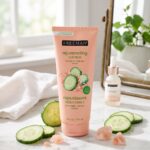 ماسک صورت خاک رس خیار و نمک صورتی هیمالیا فریمن مدل Rejuvenating