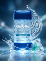 ژل ضد تعریق مردانه ژیلت مدل ClearShield Cool Wave