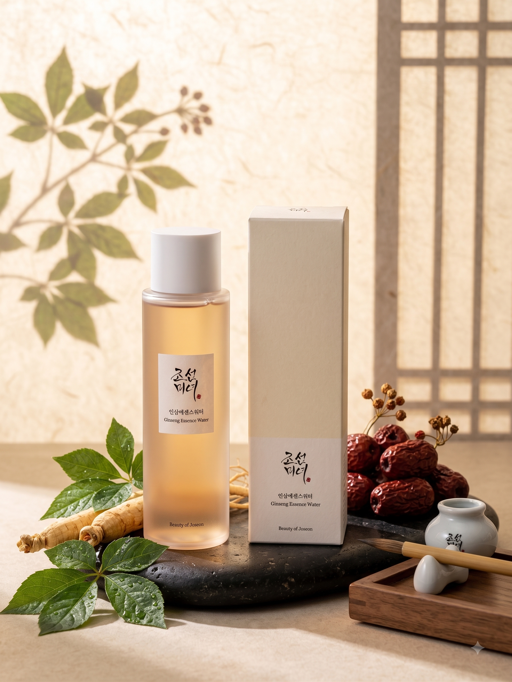 ginsingessenswater اسنس واتر جینسینگ بیوتی آف جوسان مدل Ginseng Essence Water (آبرسان عمقی، ضد چروک، روشنکننده و تقویتکننده سد دفاعی) - تصویر 1