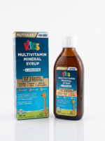 شربت مولتی ویتامین کودکان نوتراکسین مدل Kids Multivitamin Mineral + L-Arginine (تقویت رشد، ایمنی و استخوان - طعم توتی فروتی) - تصویر 2