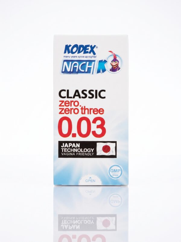 کاندوم ناچ کدکس مدل Classic 0.03 (فوق‌العاده نازک) - تصویر 2