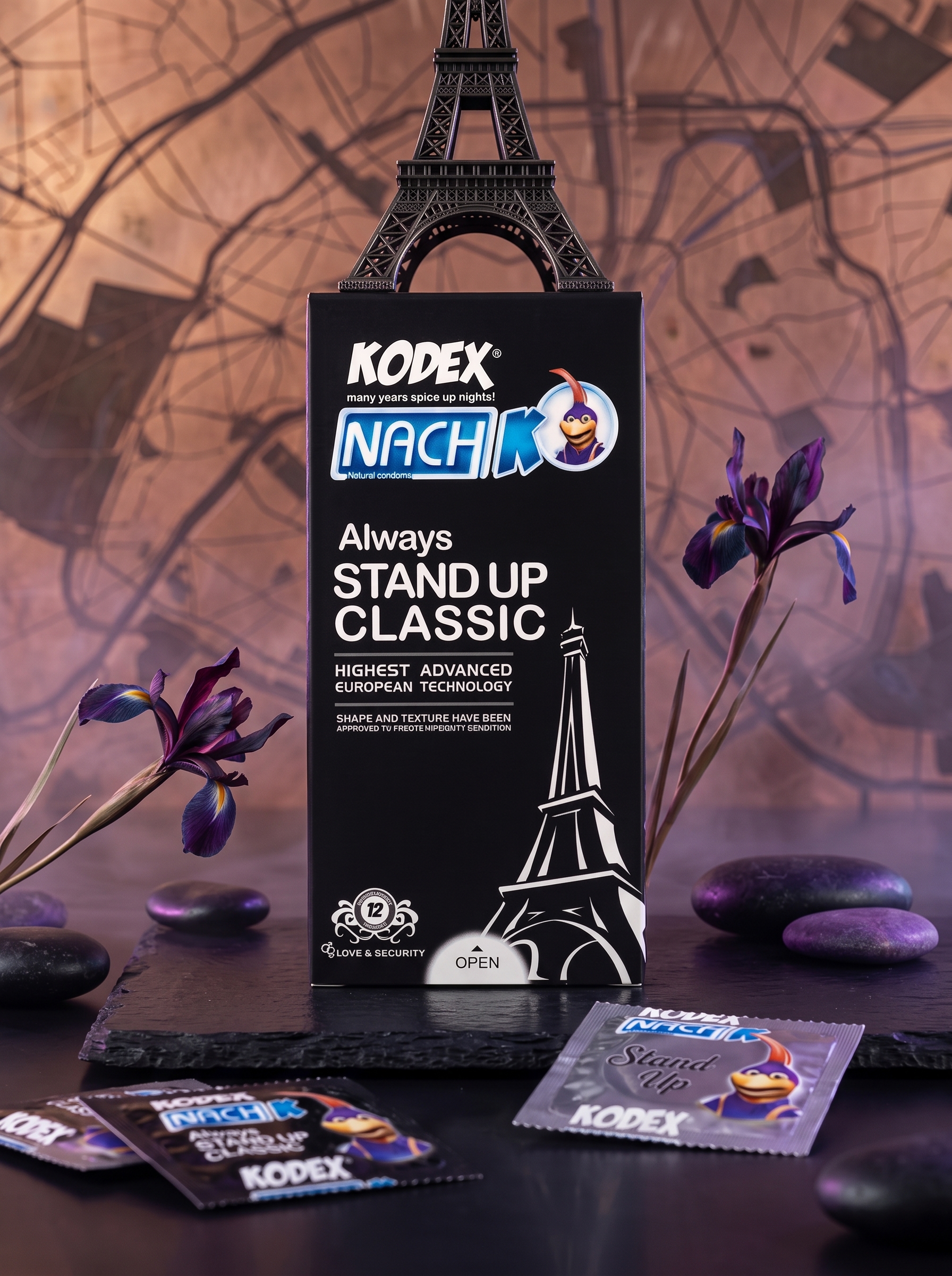 kodes-classic2 کاندوم ناچ کدکس مدل Always Stand Up Classic (کلاسیک و مقاوم) - تصویر 1
