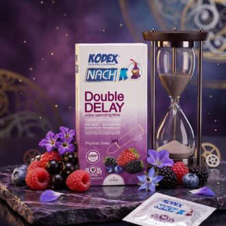 کاندوم تاخیری دوبل ناچ کدکس مدل Double Delay (۱۰ عددی)