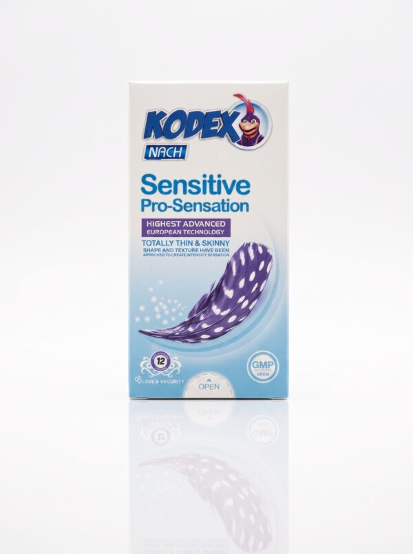 کاندوم ناچ کدکس مدل Sensitive Pro-Sensation (بسته ۱۲ عددی) - تصویر 2