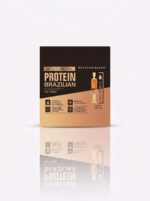 ماسک مو کراتین کوئین پروتئین برزیلی مدل Moisturizing Protein حجم ۱۰۰۰ میلی‌لیتر (حاوی آرگان، کلاژن، جوجوبا، کراتین و ویتامین‌های B3, B5, B6 - ترمیم‌کننده قوی و ضد وز) - تصویر 2
