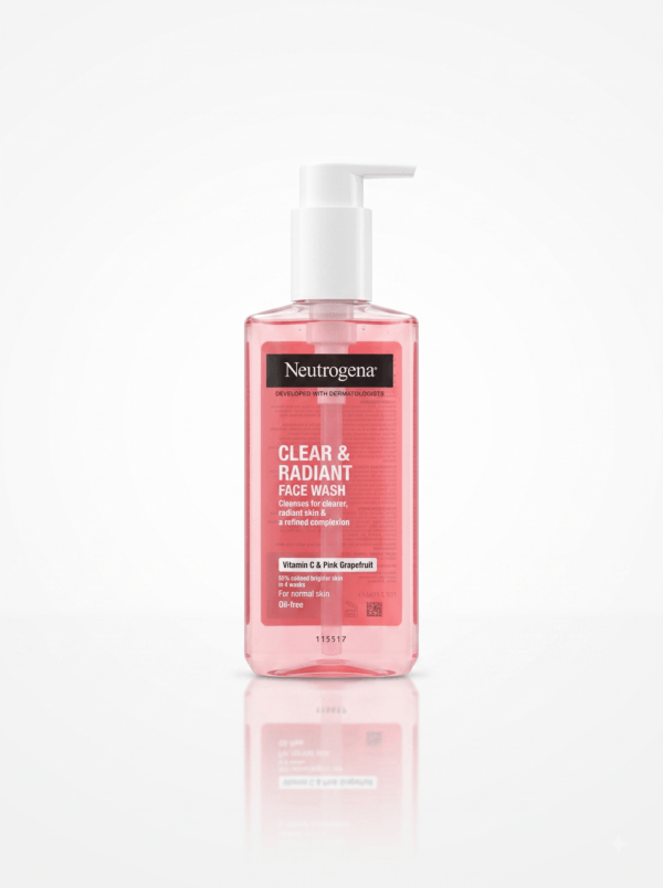ژل شستشوی صورت نوتروژینا مدل Clear & Radiant حجم ۲۰۰ میل (Neutrogena گریپ‌فروت) - تصویر 2