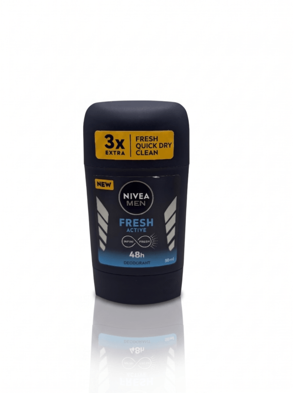 استیک ضد تعریق مردانه نیوآ مدل Fresh Active وزن ۵۰ گرم (Nivea اصل) - تصویر 2