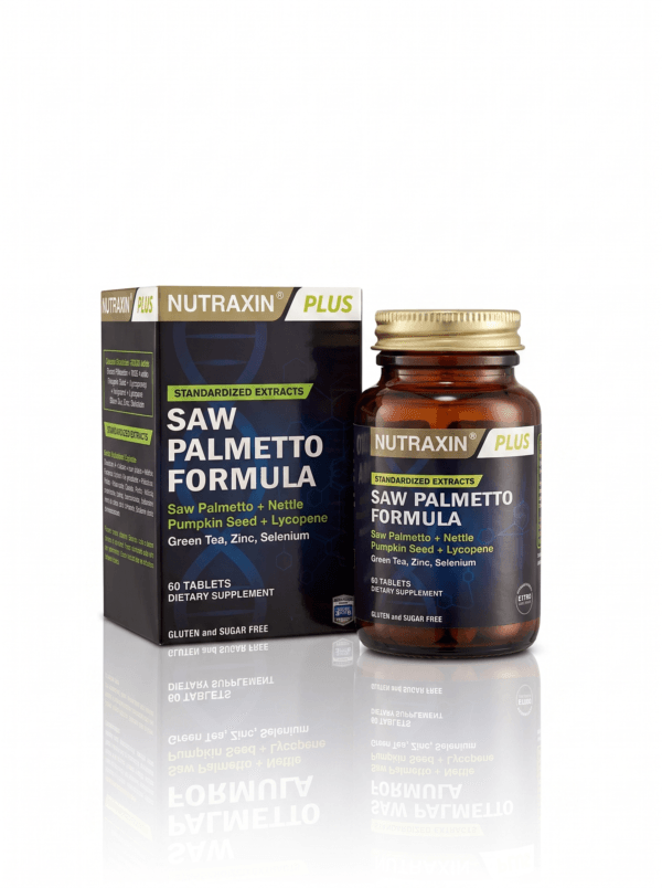 قرص سوپالمتو فرمولا نوتراکسین پلاس مدل Saw Palmetto Formula بسته ۶۰ عددی (Nutraxin) - تصویر 2