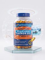 سافتجل امگا ۳ پیور آلاسکا امگا روغن سالمون وحشی آلاسکا مدل Extra Virgin Wild Alaskan Salmon Oil (سلامت قلب و عروق، تقویت مغز، پوست و مفاصل با تاییدیه USP - ۲۱۰ عددی اصل آمریکا) - تصویر 2
