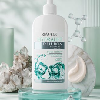 لوسیون بدن آبرسان قوی و ضد چروک رووئل مدل Hydralift Hyaluron