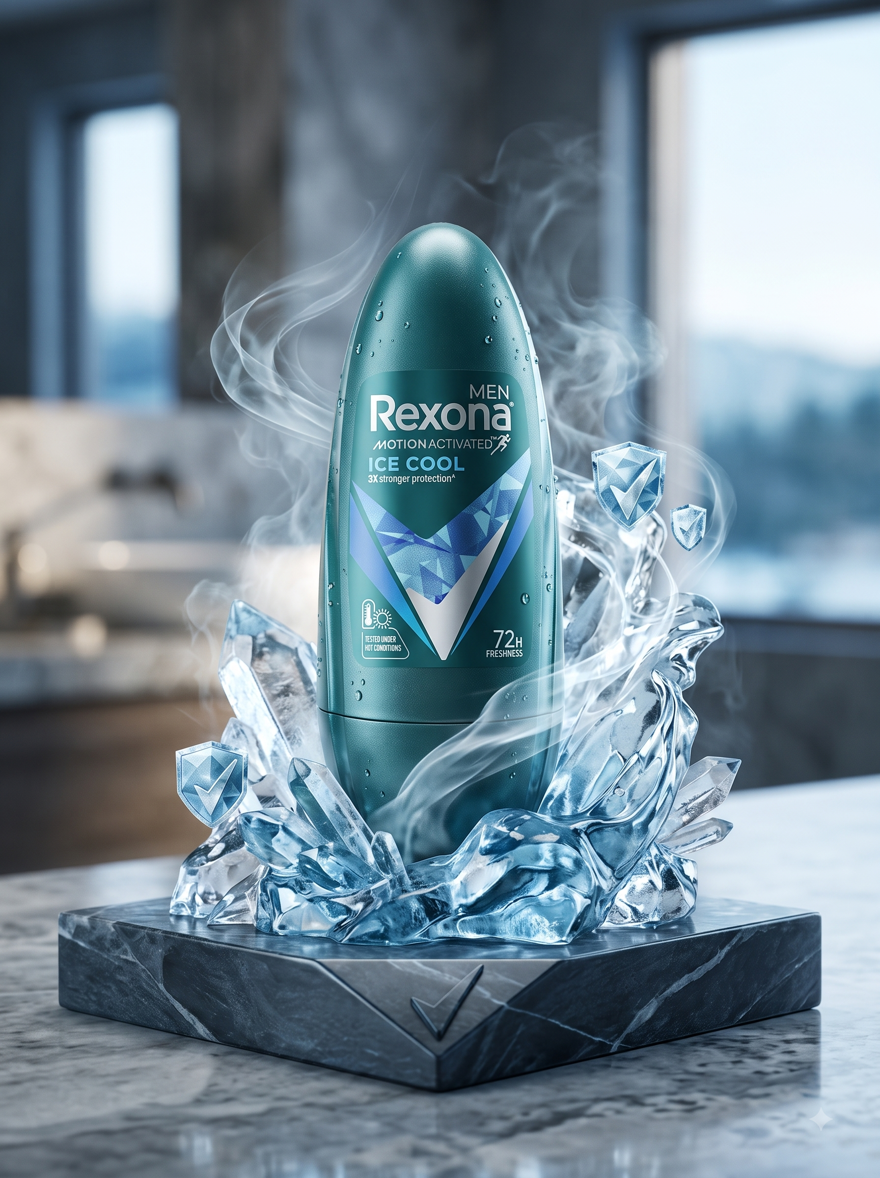 rexonaicecool رول ضد تعریق مردانه رکسونا مدل Ice Cool - تصویر 1