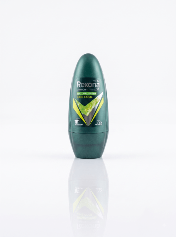رول ضد تعریق مردانه رکسونا مدل Natural Fresh Lime Cool حجم ۵۰ میل (Rexona) - تصویر 2