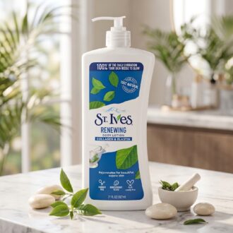 لوسیون بدن جوان‌کننده سنت ایوز مدل St. Ives Renewing Collagen & Elastin