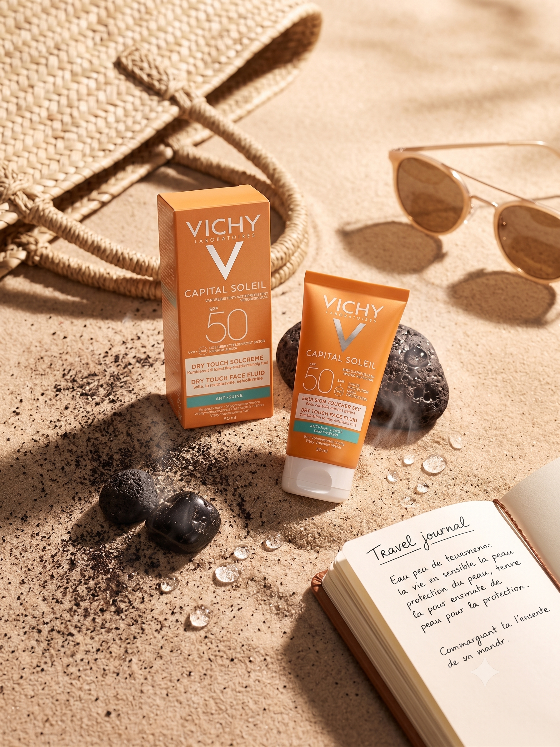 vichy1 ضد آفتاب ویشی مدل Capital Soleil Dry Touch - تصویر 1