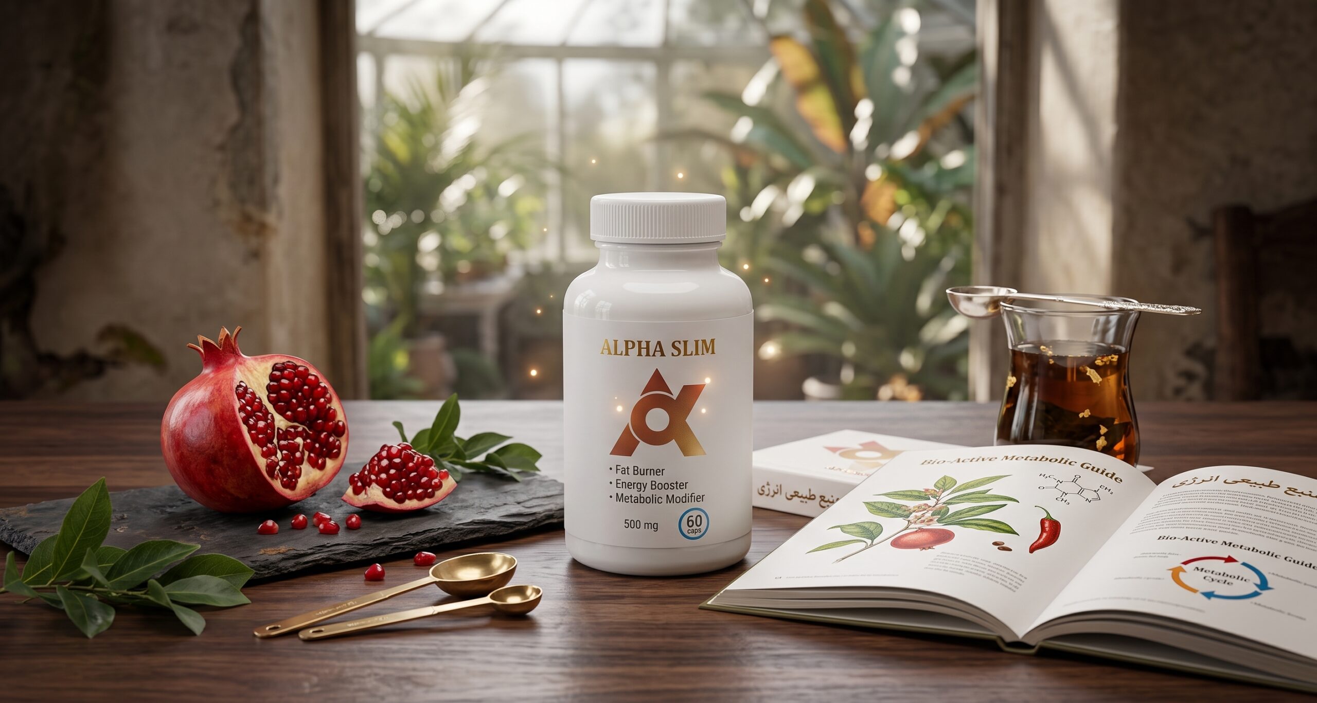 قرص آلفا اسلیم نارنجی Alpha Slim