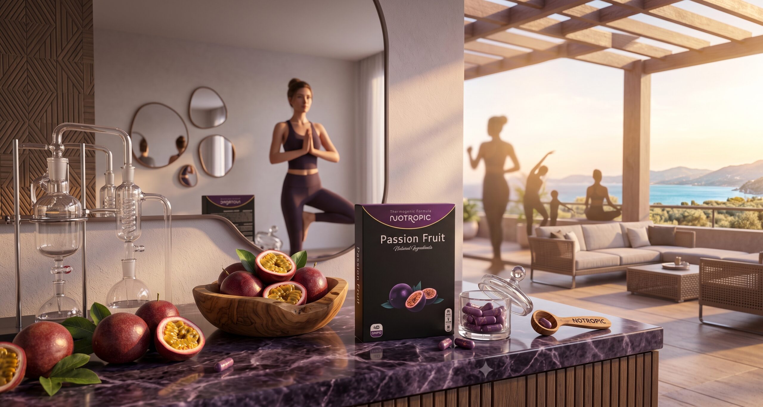 قرص لاغری نوتروپیک پشن فروت Passion Fruit Nootropic